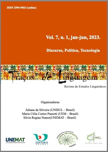					Visualizar v. 7 n. 1 (2023): Discurso, Política, Tecnologia
				