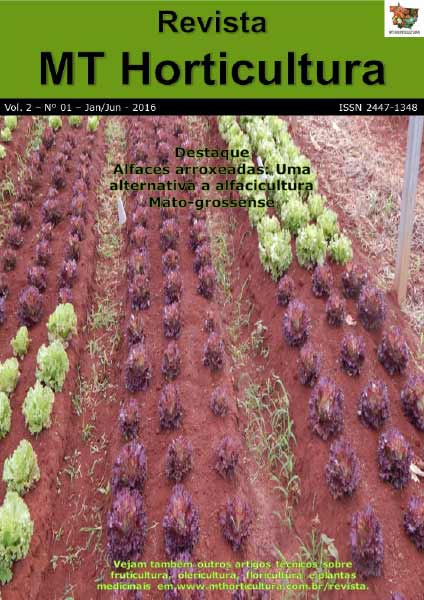 					View Vol. 2 No. 1 (2016): Destaque Alfaces arroxeadas: Uma alternativa a alfacicultura Mato-grossense
				