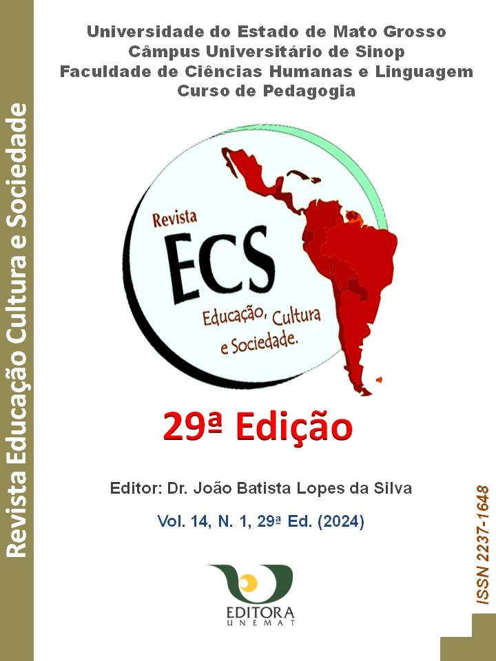 					View Vol. 14 No. 1 (2024): Revista Educação Cultura e Sociedade (29. ed.)
				