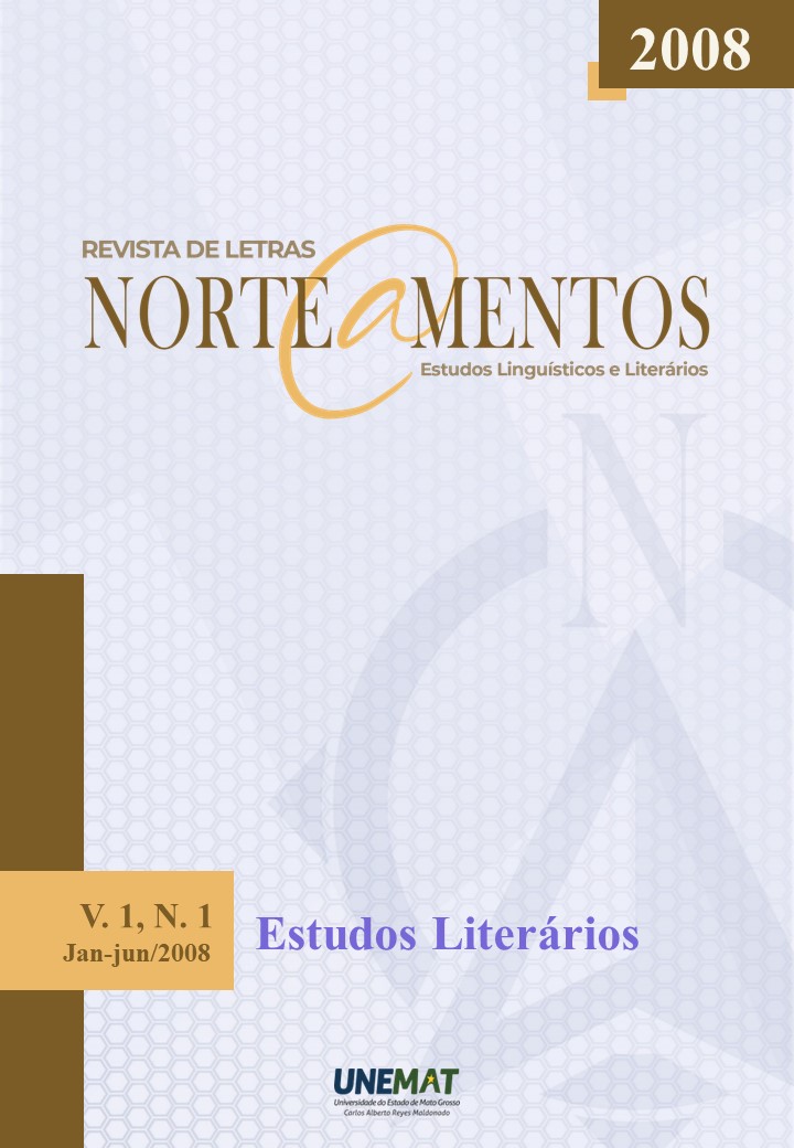 					Visualizar v. 1 n. 1 (2008): ESTUDOS LITERÁRIOS
				