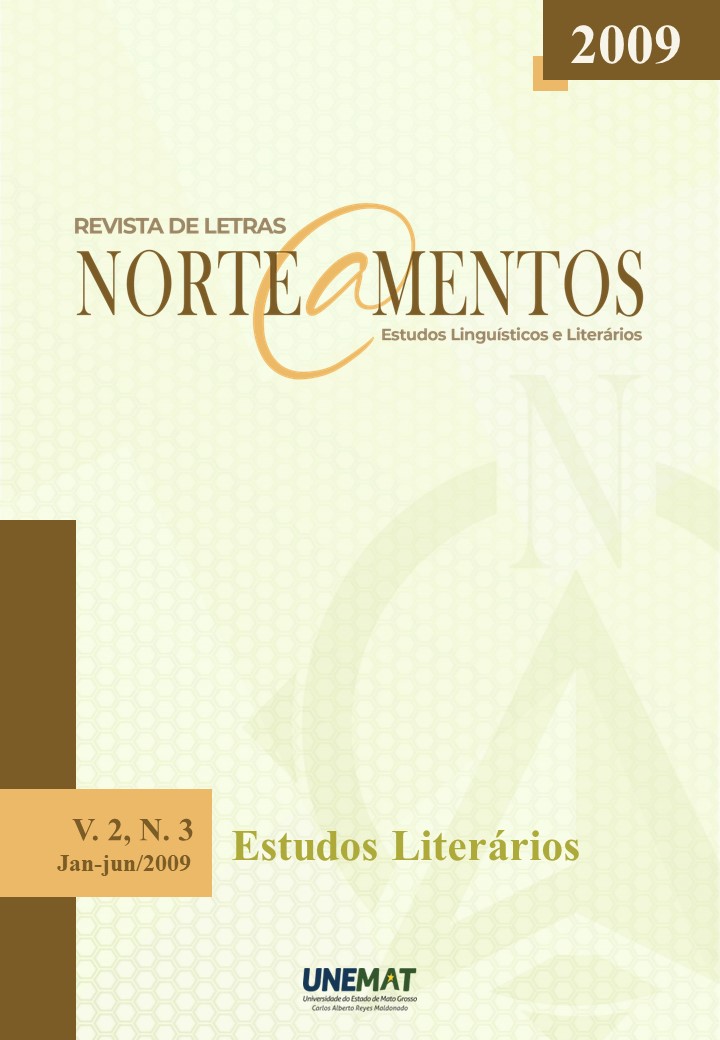 					Visualizar v. 2 n. 3 (2009): ESTUDOS LITERÁRIOS
				