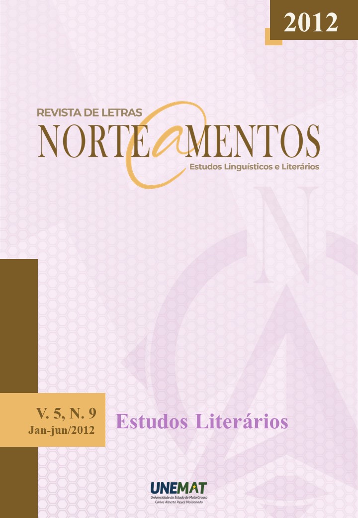 					Visualizar v. 5 n. 9 (2012): ESTUDOS LITERÁRIOS
				