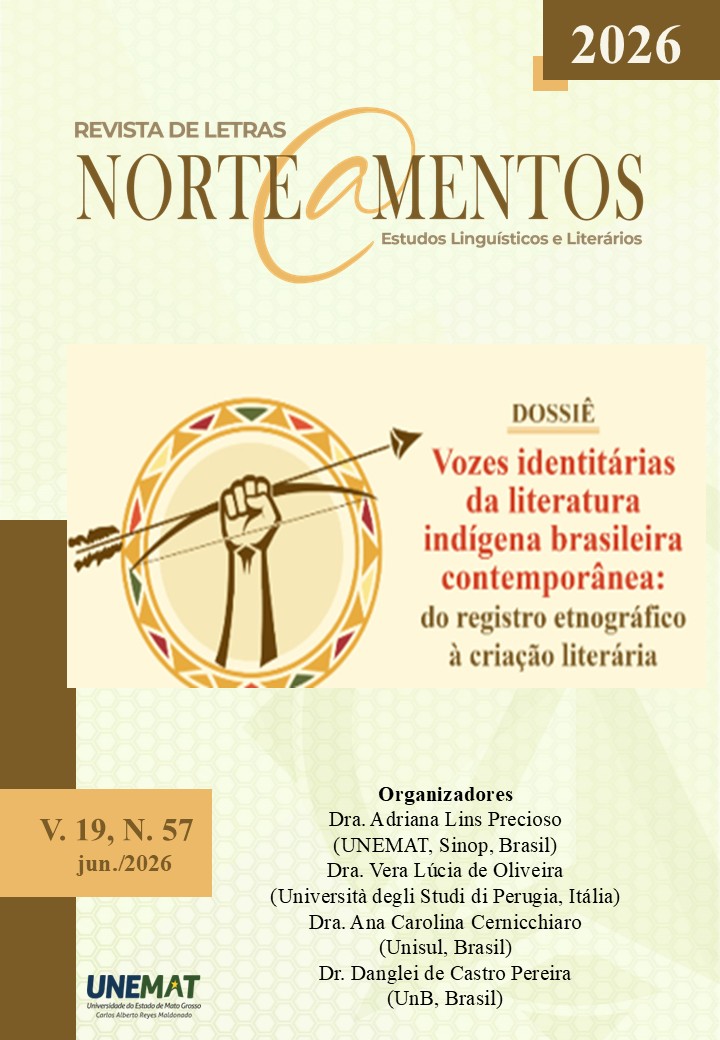 					Visualizar v. 19 n. 57 (2026): Dossiê "Vozes Identitárias da Literatura indígena brasileira contemporânea: do registro etnográfico à criação literária"
				